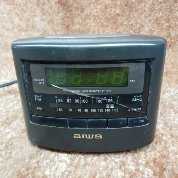 رادیو ساعت آیوا AIWA RADIO CLOCK FR-A45HE.