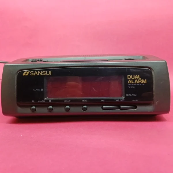 رادیو ساعت سنسویی SANSUI RADIO CLOCK CK-200