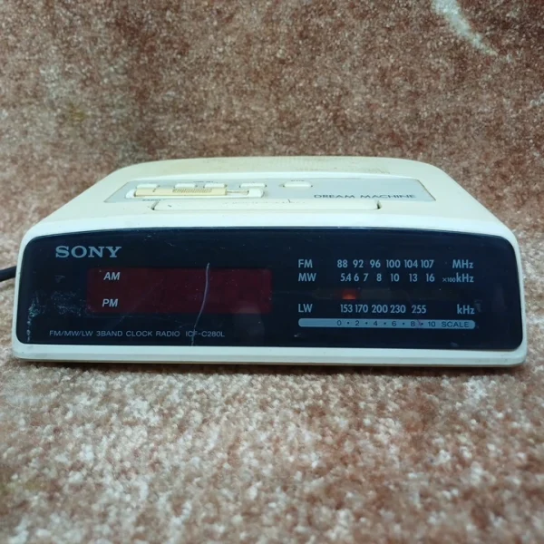 رادیو ساعت سونی SONY RADIO CLOCK ICF-C280L