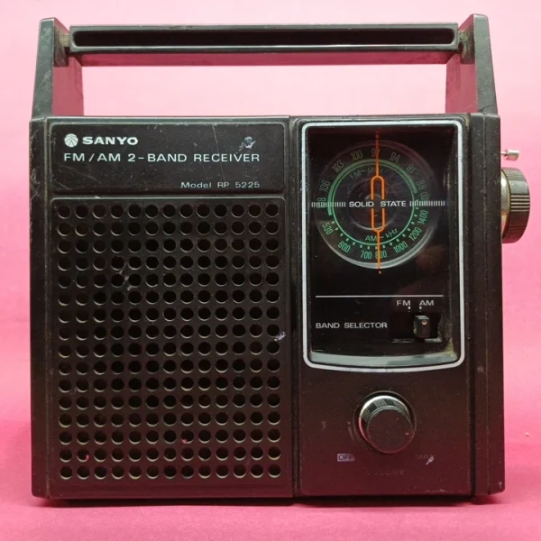رادیو ۲ موج سانیو SANYO FM AM RADIO RP 5225
