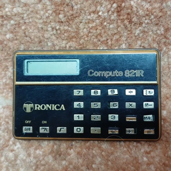 ماشین حساب رونیکا RONICA CALCULATOR COMPUTE 821R.
